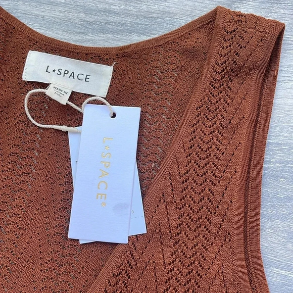 L*Space Tricia Dress, coffee - Picture 6 of 8